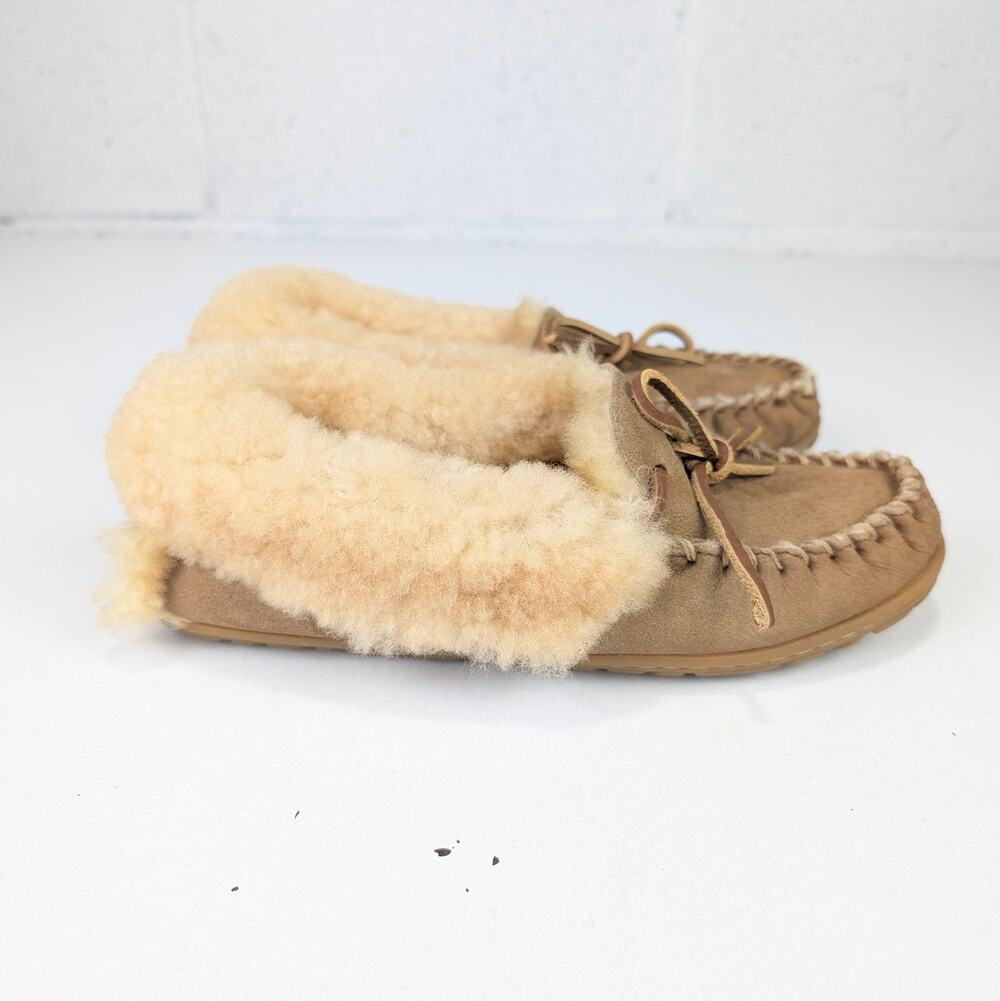 L.L. Bean Women's 8 Wicked Good Moccasins - Brown